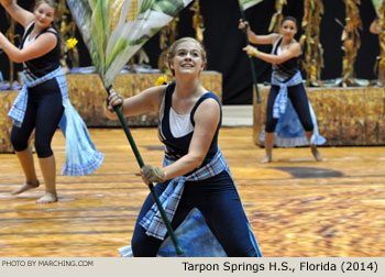 Tarpon Springs H.S. 2014 WGI World Championships Photo