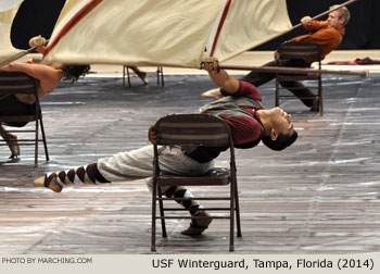 USF Winterguard 2014 WGI World Championships Photo