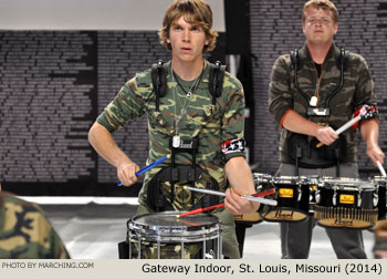 Gateway Indoor St. Louis Missouri 2014 WGI Mid-South Percussion Championships Photo