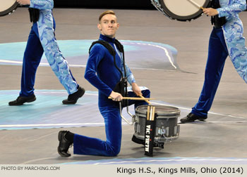 Kings H.S. Kings Mill Ohio 2014 WGI Mid-South Percussion Championships Photo