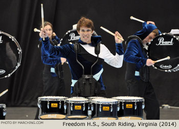 Freedom H.S. South Riding Virginia 2014 WGI World Championships Photo