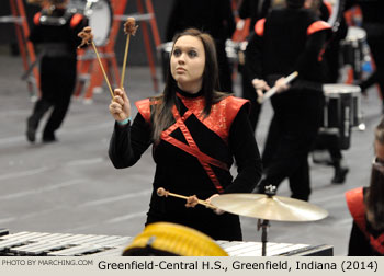 Greenfield-Central H.S. Greenfield Indiana 2014 WGI World Championships Photo