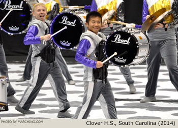 Clover H.S. South Carolina 2014 WGI World Championships Photo