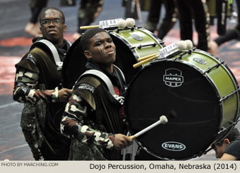 Dojo Percussion Omaha Nebraska 2014 WGI World Championships Photo