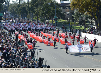 Cavalcade of Bands Honor Band, Pennsylvania 2015 Rose Parade