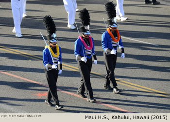 Maui High School Saber Marching Band, Kahului, Hawaii 2015 Rose Parade