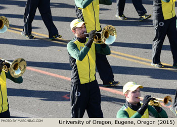 University of Oregon Marching Band, Eugene, Oregon 2015 Rose Parade