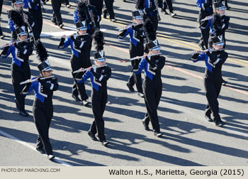 Walton High School Marching Raider Band, Marietta, Georgia 2015 Rose Parade