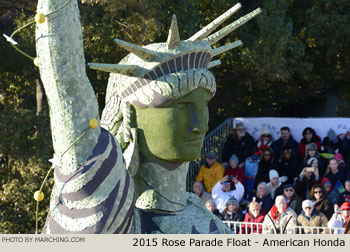 American Honda 2015 Rose Parade Float Picture