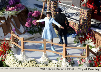 City of Downey 2015 Rose Parade Float Picture