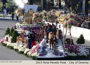 City of Downey 2015 Rose Parade Float Picture