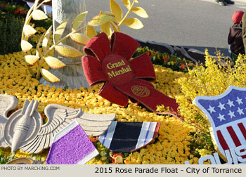 City of Torrance 2015 Rose Parade Float Picture