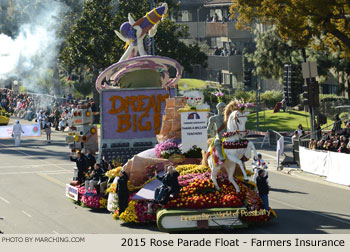 Farmers Insurance 2015 Rose Parade Float Picture