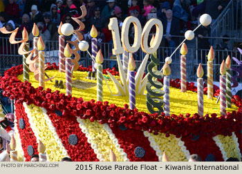 Kiwanis International 2015 Rose Parade Float Picture