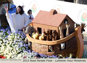 Lutheran Laymens League 2015 Rose Parade Float Picture