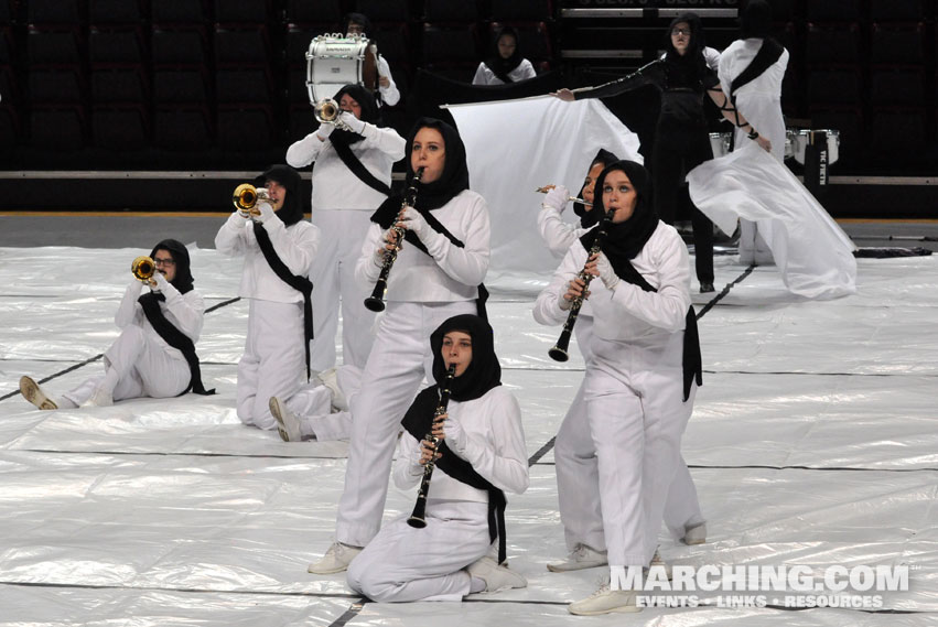 Hart County H.S. Winds, Munfordville, Kentucky - WGI Mid-South Championship Photo 2015