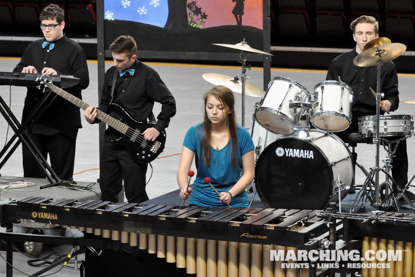 Northpoint Christian School, Southaven, Mississippi - WGI Mid-South Championship Photo 2015