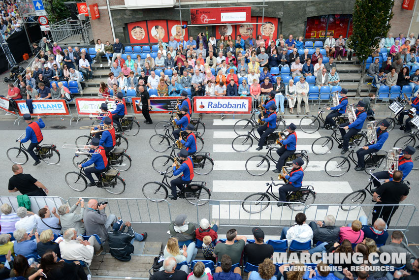 Bicycle Showband Crescendo, Opende, The Netherlands - 2016 Corso Zundert