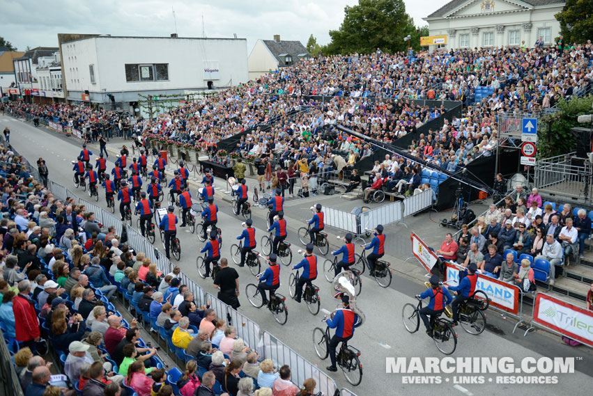 Bicycle Showband Crescendo, Opende, The Netherlands - 2016 Corso Zundert