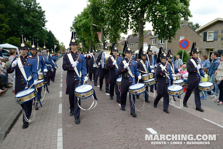 Pasveerkorps, Leeuwarden, The Netherlands - 2016 Corso Zundert