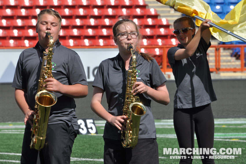 Capital City Regiment, Edmonton, Alberta - Calgary Stampede Showbands Live Prelims Photo 2016