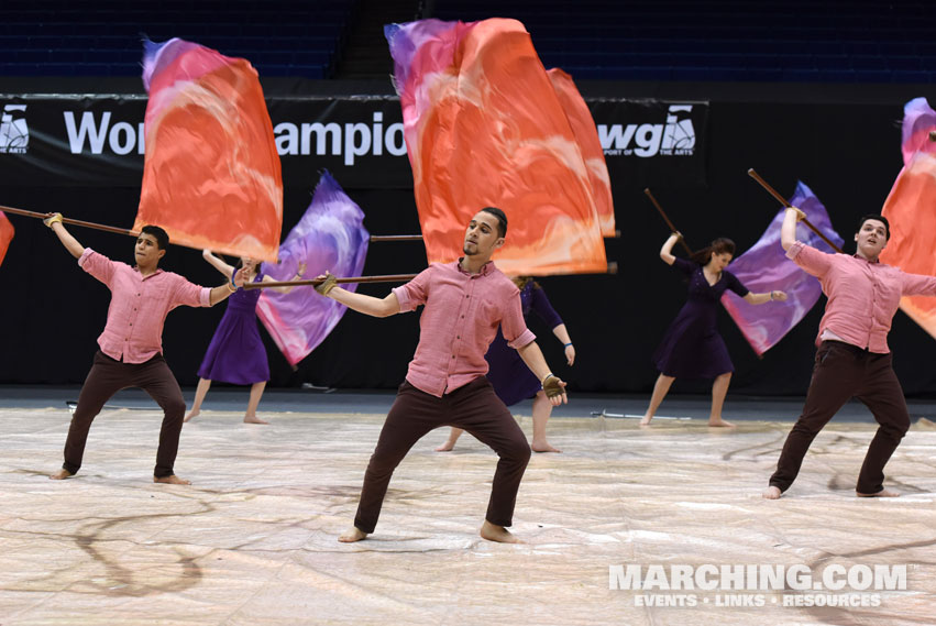 AMP Winter Guard, Camden, New Jersey - WGI World Championships Photo 2016