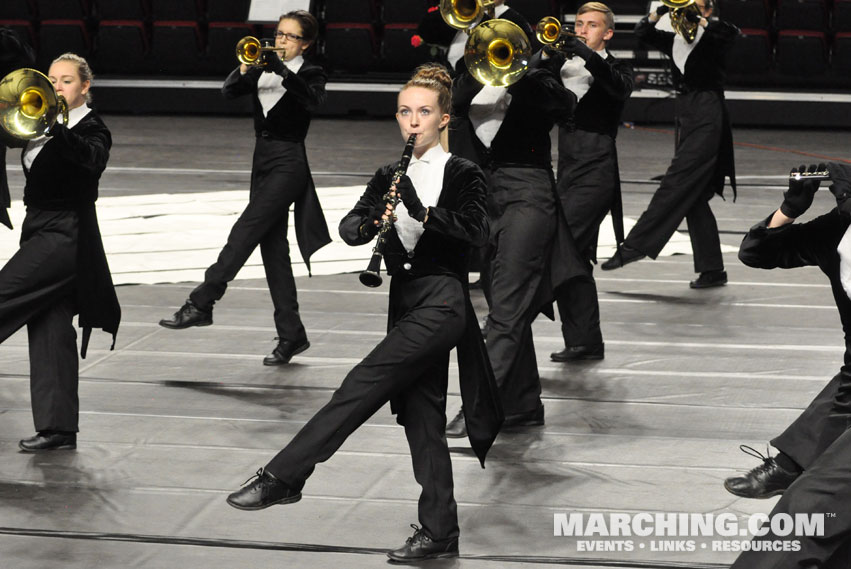 Hart County H.S. Winds, Munfordville, Kentucky - WGI Mid-South Championship Photo 2016