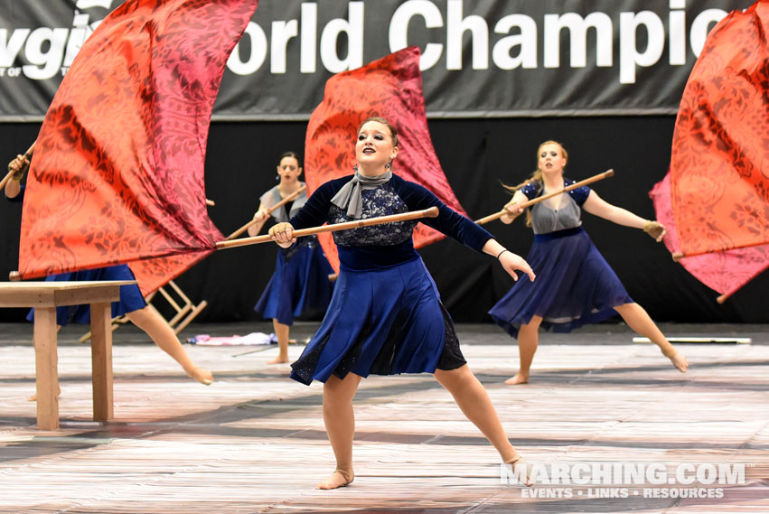 AMP Winter Guard, Camden, New Jersey - WGI World Championships Photo 2017