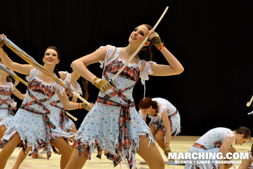 Pope H.S., Marietta, Georgia - 2011 WGI Color Guard World Championships